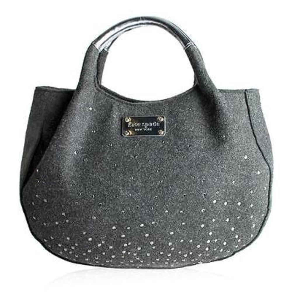 KATE SPADE FROSTED FELT WOOL BAG- Great Condition!